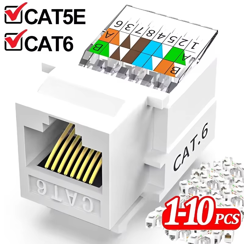RJ45 Network Module RJ45 Conne - Patch Panel Cat6 ulasan dan harga