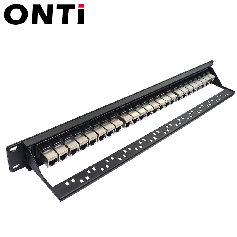 ONTi 19in 1U Rack 24 Port CAT6 - Patch Panel Cat6 ulasan dan harga