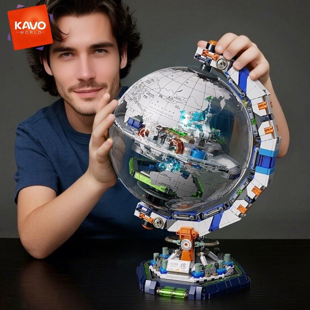 KAVOWORLD 1793PCS Sci-Fi Skyve - Office Tech And Space ulasan dan harga
