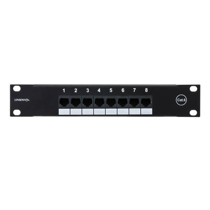 Network Adapter 8 Port CAT6 Pa - Patch Panel Cat6 ulasan dan harga
