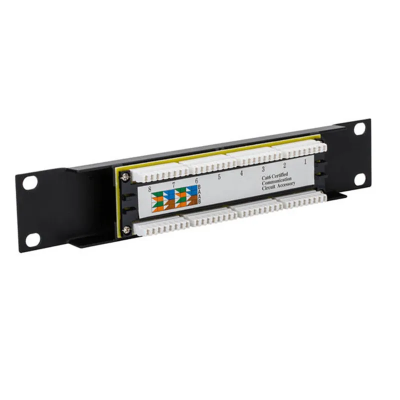 Network Adapter 8 Port CAT6 Pa - Patch Panel Cat6 ulasan dan harga