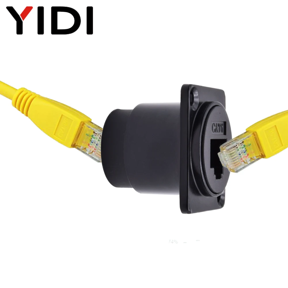 Waterproof D Type RJ45 CAT6 8P - Patch Panel Cat6 ulasan dan harga