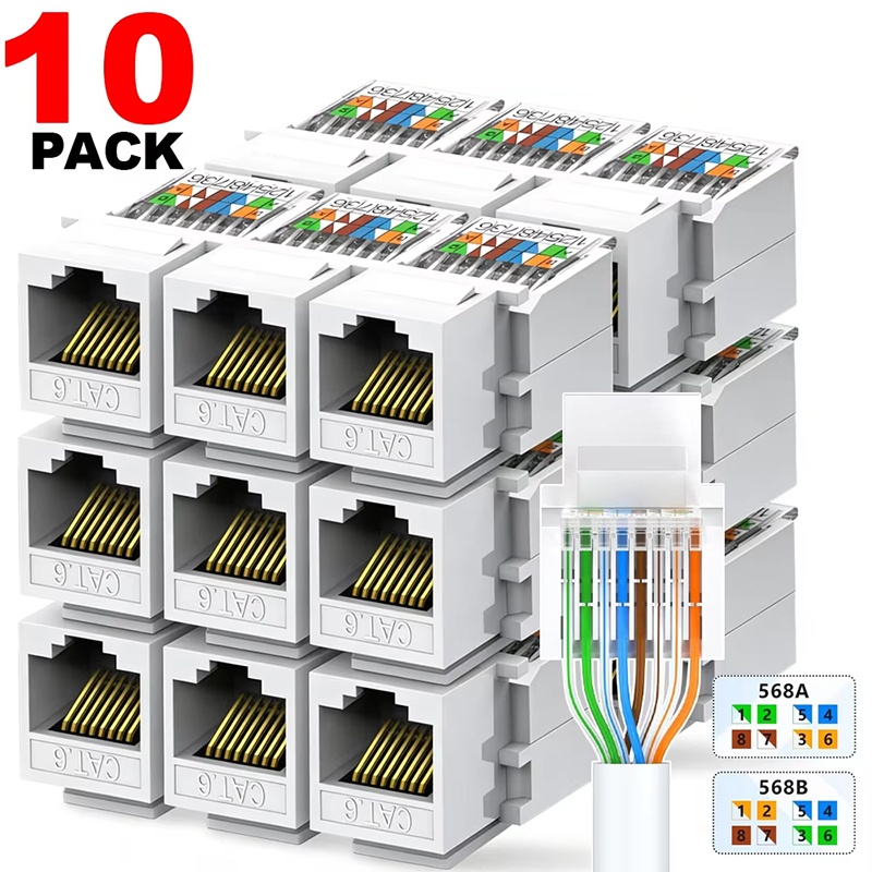 Cat6 Keystone Ethernet RJ45 Ne - Patch Panel Cat6 ulasan dan harga
