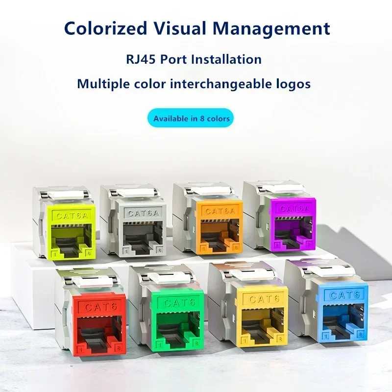 CAT6A Cat6 6 6A RJ45 Connector - Patch Panel Cat6 ulasan dan harga