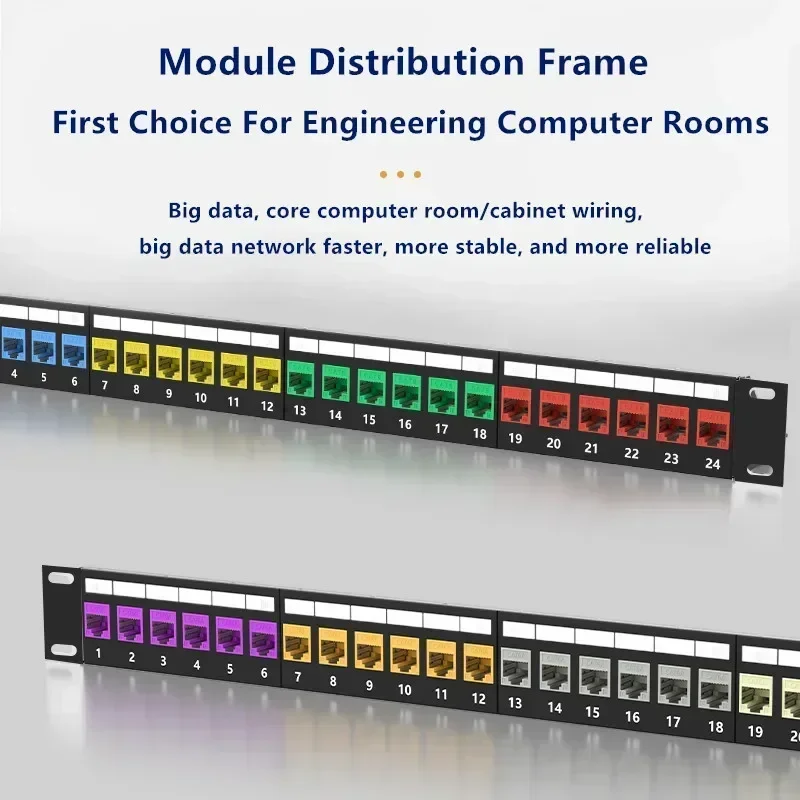 CAT6A Cat6 6 6A RJ45 Connector - Patch Panel Cat6 ulasan dan harga