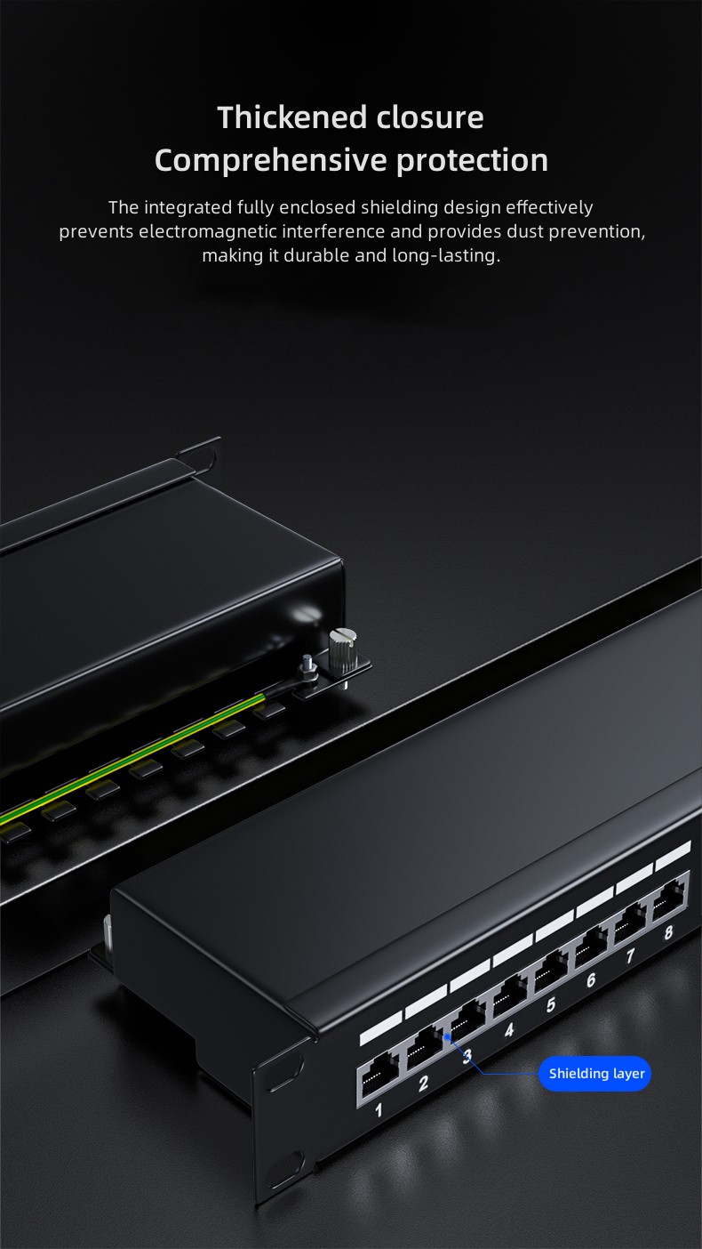 Dtech High Quality Net-work CA - Patch Panel Cat6 ulasan dan harga