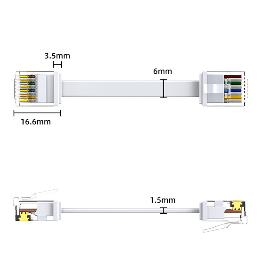 0.2m 0.3m 0.5m Cat6 Ethernet P - Patch Panel Cat6 ulasan dan harga