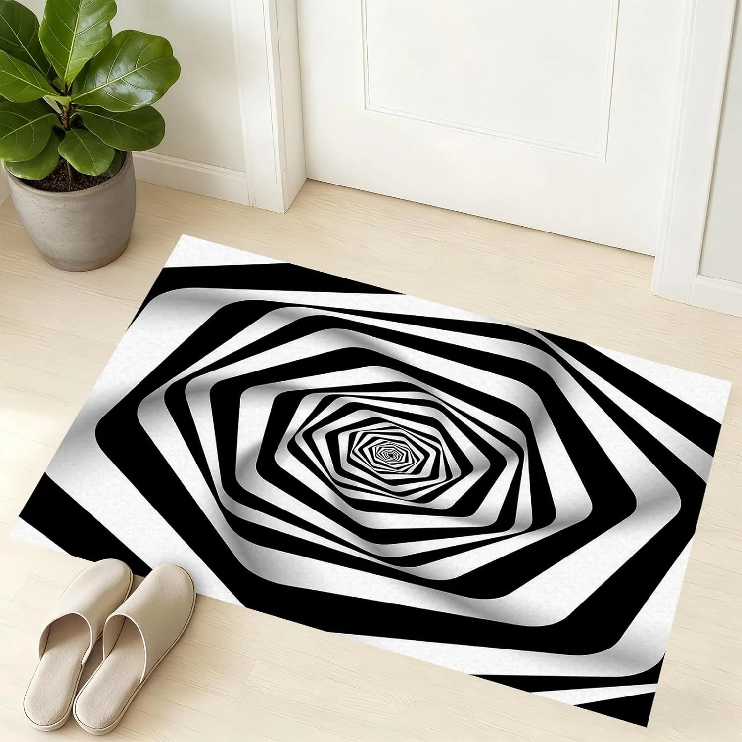 Abstract Topo Doormat Neon Blu - Office Tech And Space ulasan dan harga