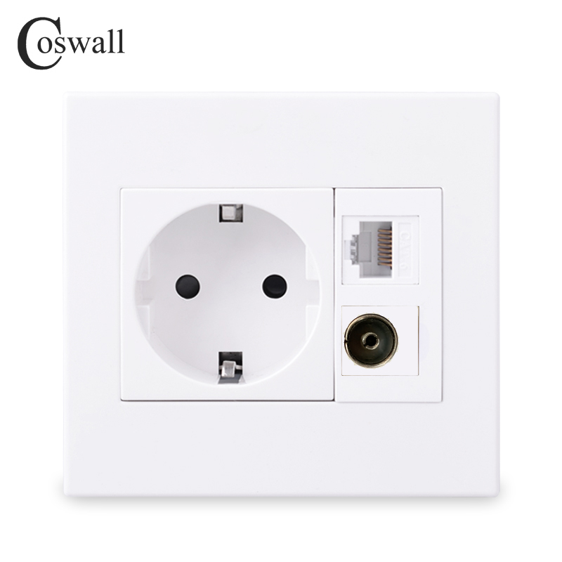 Coswall PC Panel 16A EU Wall P - Patch Panel Cat6 ulasan dan harga