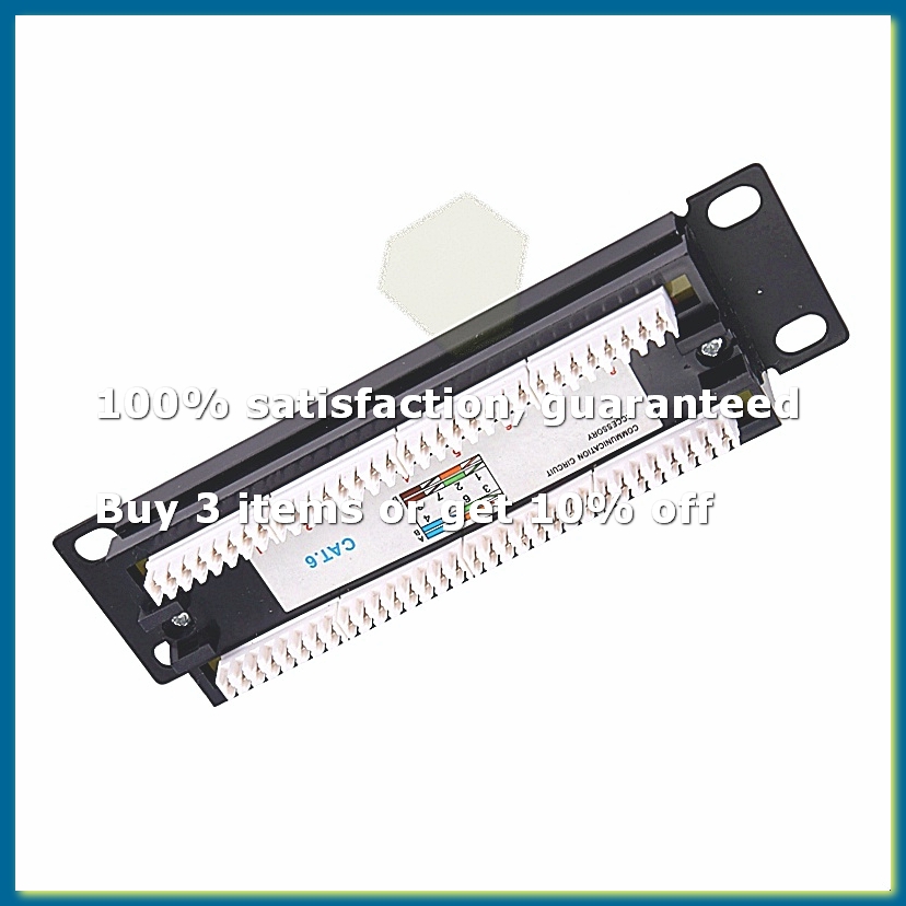 CAT6 8 Ports Patch Panel Rack  - Patch Panel Cat6 ulasan dan harga
