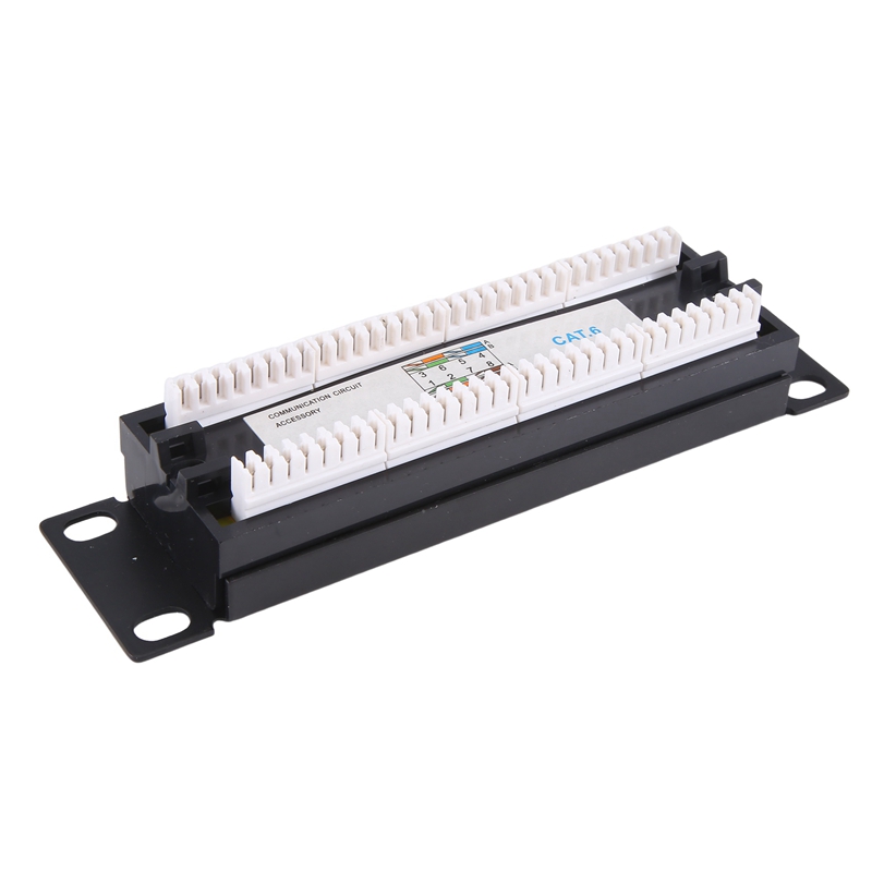 CAT6 8 Ports Patch Panel Rack  - Patch Panel Cat6 ulasan dan harga