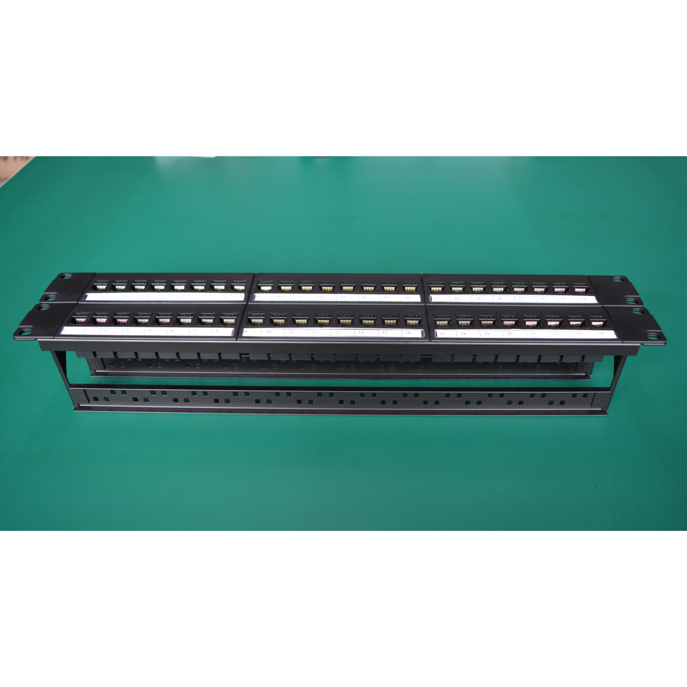 19in 2U Cabinet Pass-through 4 - Patch Panel Cat6 ulasan dan harga