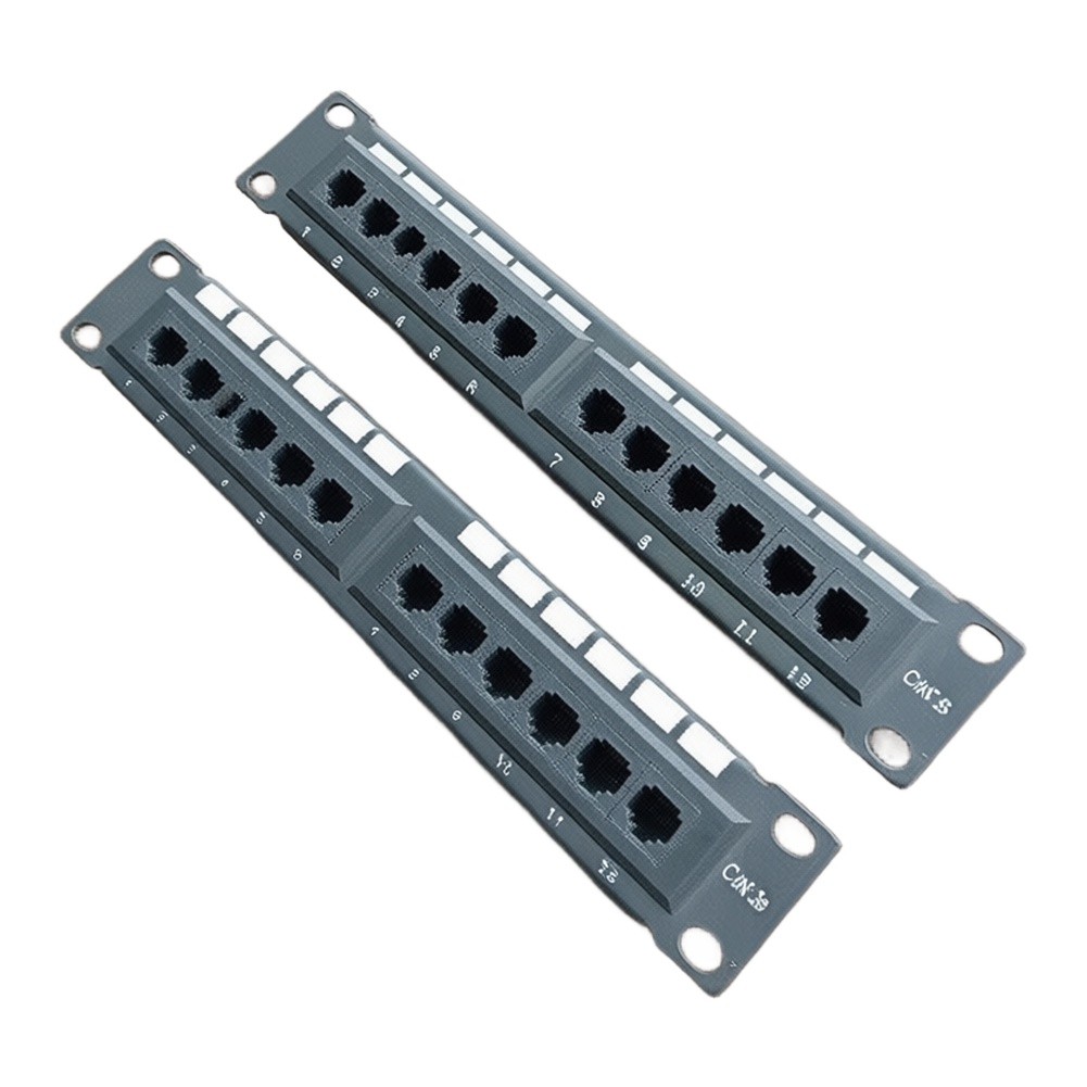 12-Port Wall Mounted Patch Pan - Patch Panel Cat6 ulasan dan harga